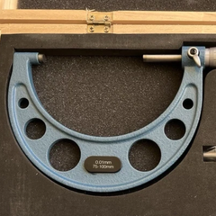 0-100mm Outside Micrometer Set 4 Piece