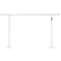 0-5 Step Adjustable Outdoor Handrail Aluminium