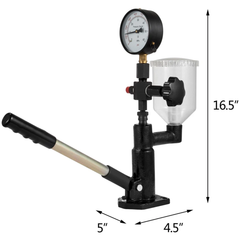 0-60MPa Diesel Injector Nozzle Pressure Tester Dual Scale