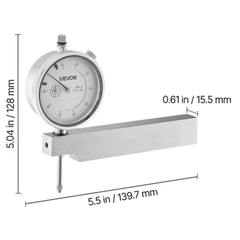 0.03mm Dial Test Indicator with Magnetic Base-Hammerox Industrial
