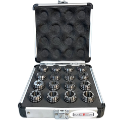 1-16mm ER25 Collet Set 16 Piece - Metex-Hammerox Industrial