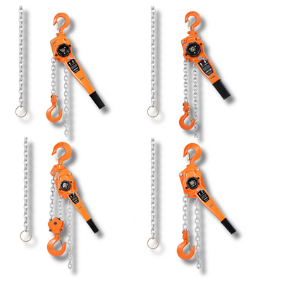 1 / 1.5 / 3 / 6 Ton Lever Chain Hoist 3 / 6m Lift-Hammerox Industrial