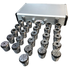 1-25mm ER40 Collet Set 26 Piece - Metex-Hammerox Industrial