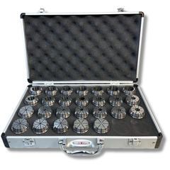 1-25mm ER40 Collet Set 26 Piece - Metex-Hammerox Industrial