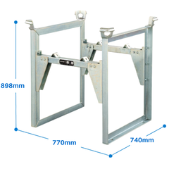 1 Drum Stackable Drum Rack-Hammerox Industrial