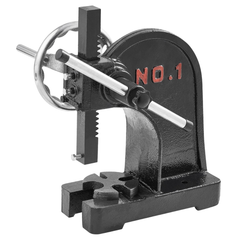 1 Ton Arbor Press Manual with Handwheel Cast Iron-Hammerox Industrial