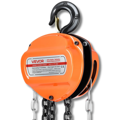 1 Ton Hand Chain Hoist 6m Lift-Hammerox Industrial