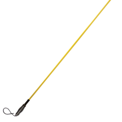 1.2m LED Mining Whip Flag with Pole & Integrated Red Safety Light - Exoguard