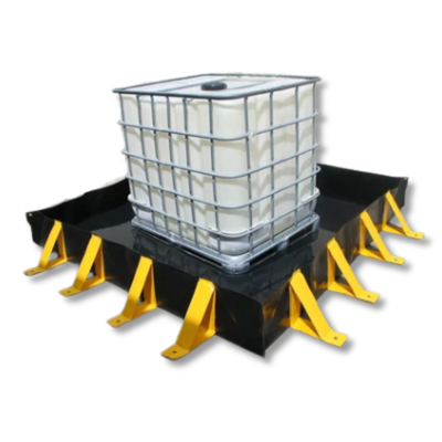 1.2 x 1.2m 400L Collapsible PVC Spill Bund - ExoGuard