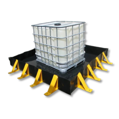 1.8 x 1.8m 1000L Collapsible PVC Spill Bund - ExoGuard