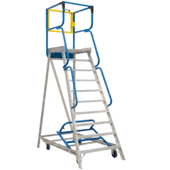 10 Step Access Platform Ladder-Hammerox Industrial