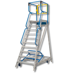 10 Step Access Platform Ladder-Hammerox Industrial