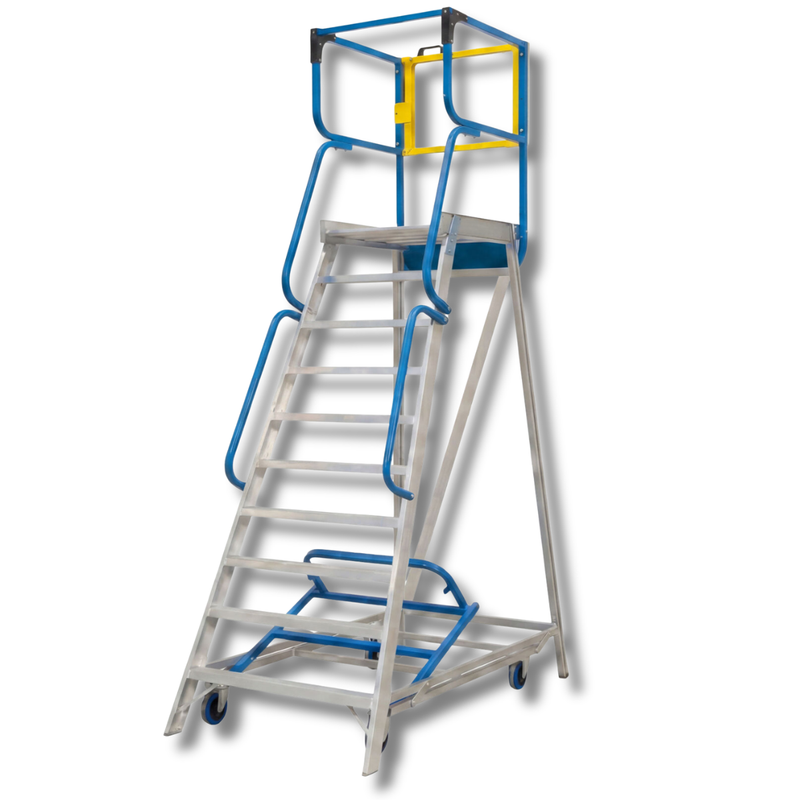10 Step Access Platform Ladder-Hammerox Industrial