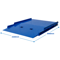 10 Tonne Extra Long Heavy Duty Container Ramp-Hammerox Industrial