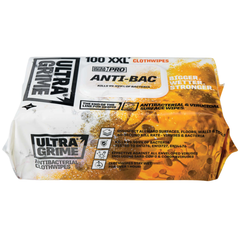 100 Pack UltraGrime Pro Anti Bac Wipes Carton of 6 (600 Total)-Hammerox Industrial