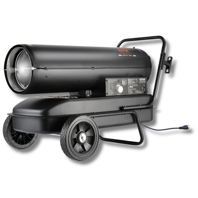 100000BTU Kerosene Diesel Forced Air Heater with Thermostat