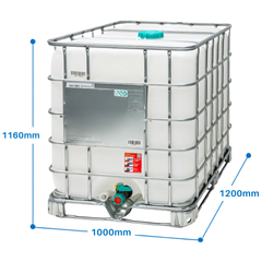 1000L Food Grade IBC Tank & Frame-Hammerox Industrial