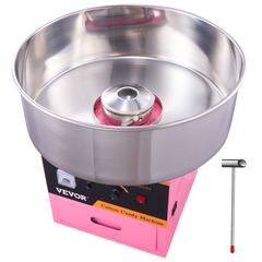 1000W Commercial Cotton Candy Machine - Blue / Red / Pink