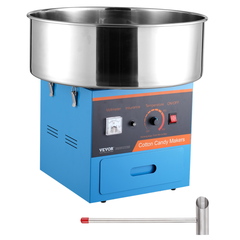 1000W Commercial Cotton Candy Machine - Blue / Red / Pink