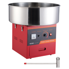 1000W Commercial Cotton Candy Machine - Blue / Red / Pink