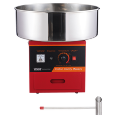 1000W Commercial Cotton Candy Machine - Blue / Red / Pink
