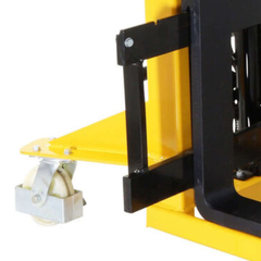 1000kg Heavy Duty Standard Leg Fork Stacker - Yellow-Hammerox Industrial
