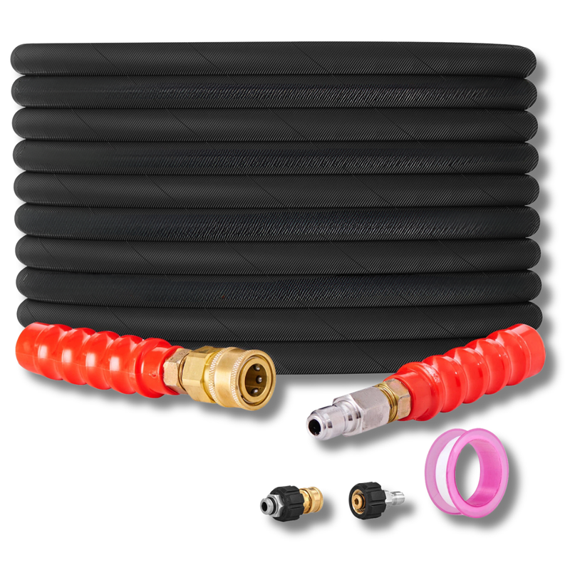 100ft 4800PSI Pressure Washer Hose 3/8