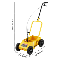 100kg Striping Line Marking Machine 4 Wheel-Hammerox Industrial