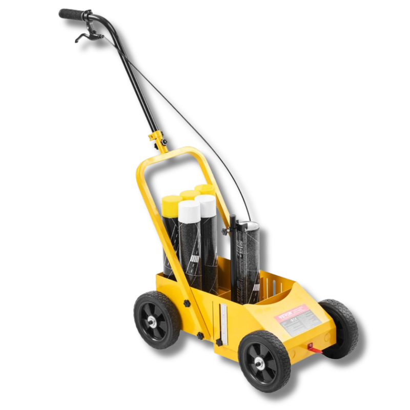 100kg Striping Line Marking Machine 4 Wheel-Hammerox Industrial