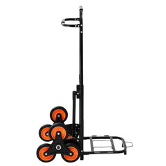 100kg Stair Climbing Trolley Cart 6 Wheel with Ropes