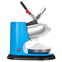 100kg/hr Commercial Ice Crusher Snow Cone Machine - Blue