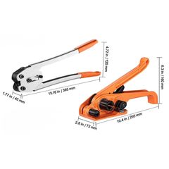 100m Packaging Banding Strapping Kit with Tensioner & Sealer-Hammerox Industrial