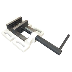 100mm Deluxe Drill Press Vice Hardened Jaws - Metex
