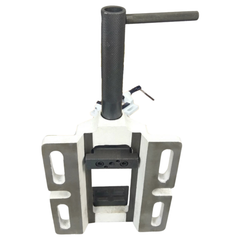 100mm Deluxe Drill Press Vice Hardened Jaws - Metex