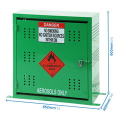 108 Can Aerosol Storage Cage-Hammerox Industrial