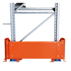 1080mm Pallet Racking End Protector Single Bay-Hammerox Industrial