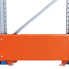 1080mm Pallet Racking End Protector Single Bay-Hammerox Industrial