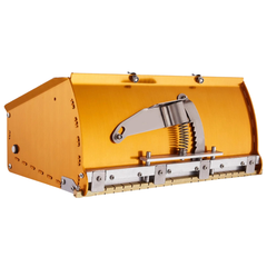 10" Drywall Flat Box Finishing Mud Box with 2 Blades