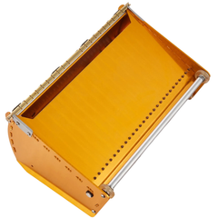 10" Drywall Flat Box Finishing Mud Box with 2 Blades