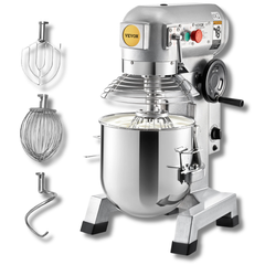 10Qt 450W Commercial Food Mixer 3 Speed