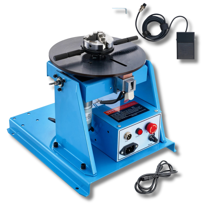 10kg Rotary Welding Positioner 0-90° 1-12RPM