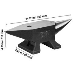 10kg Single Horn Steel Anvil Blacksmith