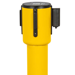 10m Outdoor Single Belt Barrier Post-Hammerox Industrial