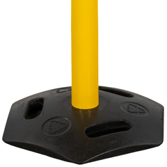 10m Outdoor Single Belt Barrier Post-Hammerox Industrial