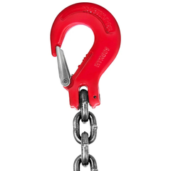 10mm x 1.5m 2 Leg Chain Sling 5000kg Capacity-Hammerox Industrial