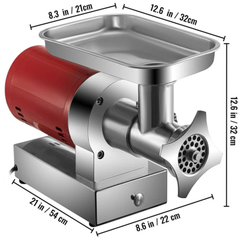 1100W Commercial Electric Meat Grinder 300kg/hr