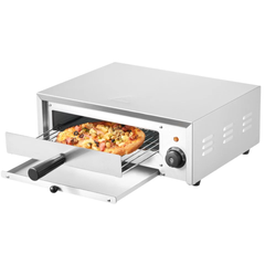 12" 1500W Electric Pizza Oven 0-300°C Temperature Range-Hammerox Industrial