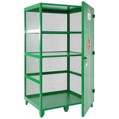 12 Cylinder Fork Gas Storage Cage-Hammerox Industrial