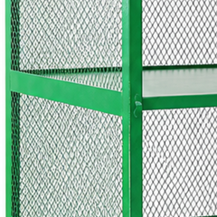 12 Cylinder Fork Gas Storage Cage-Hammerox Industrial