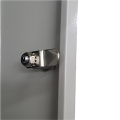 12 Door 3-Column XL Metal Storage Locker with Alloy Padlock Latches-Hammerox Industrial